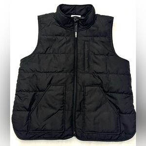 Maurices Outerwear Women’s Black Winter Zip Up Puffer Vest Size Large